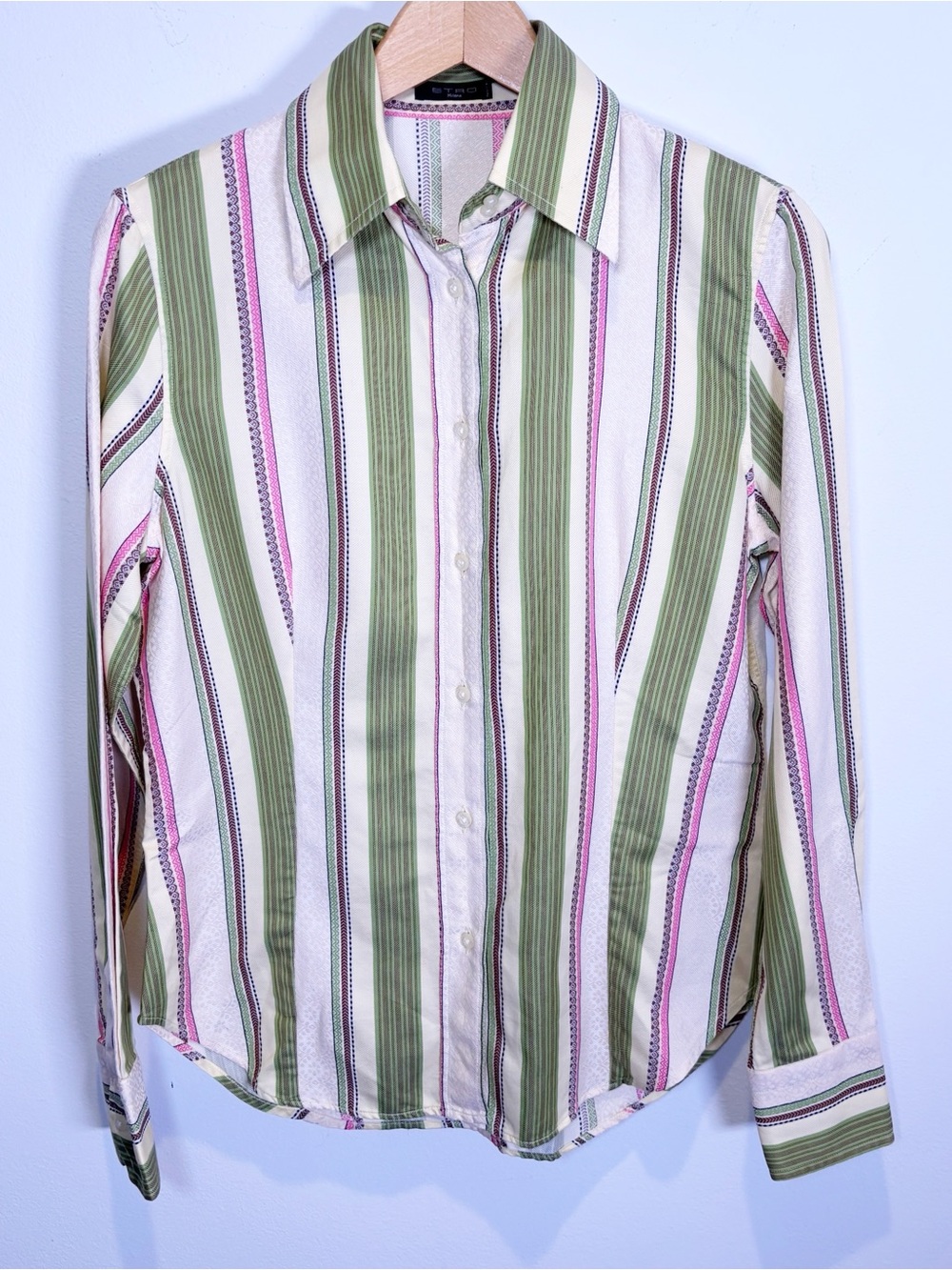 Etro Striped Button Down Shirt